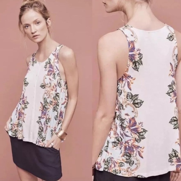 Anthropologie Tops - Anthropologie Akemi + Kin Button Front Tank Top